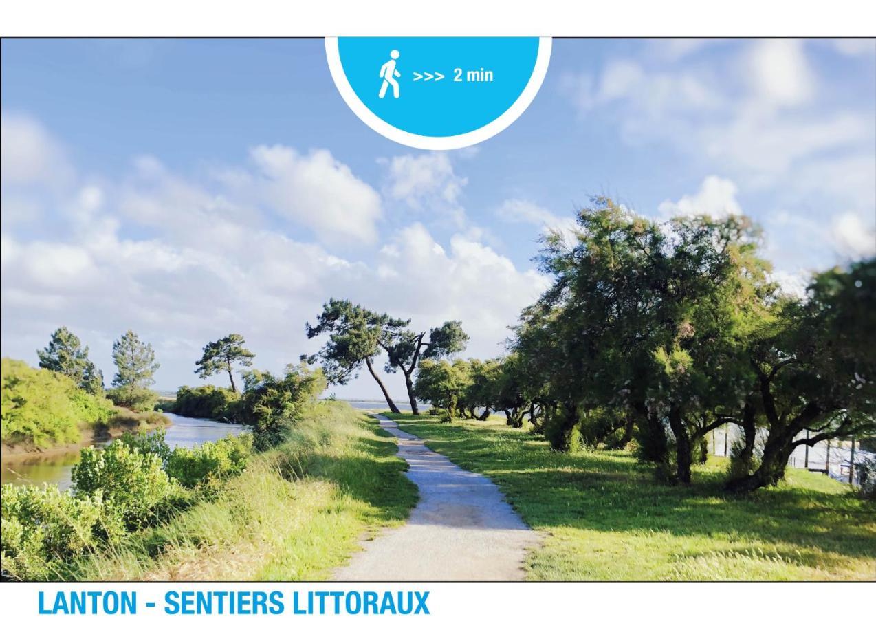 Appt Lanton Plage - Port 6 Voyageurs Esterno foto
