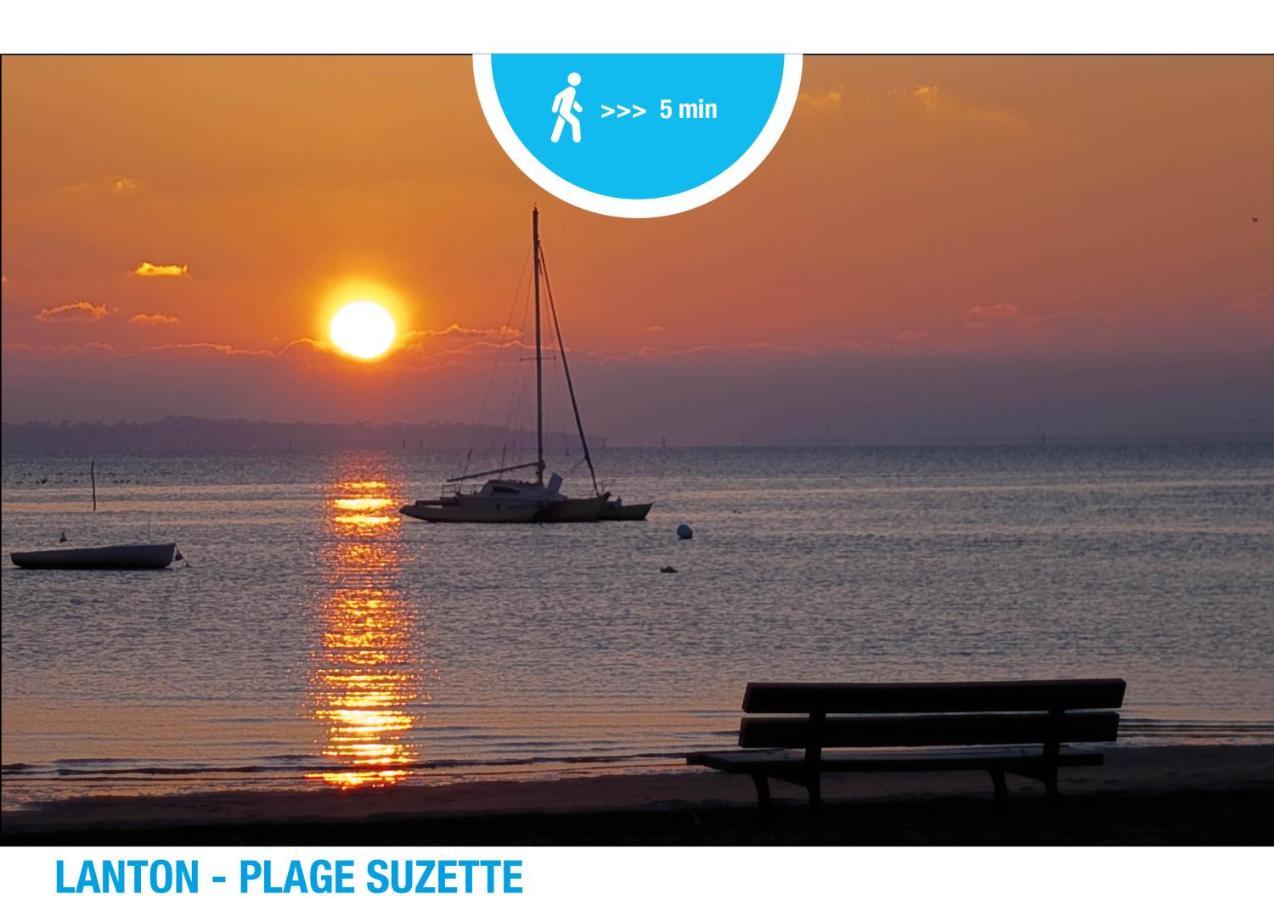 Appt Lanton Plage - Port 6 Voyageurs Esterno foto