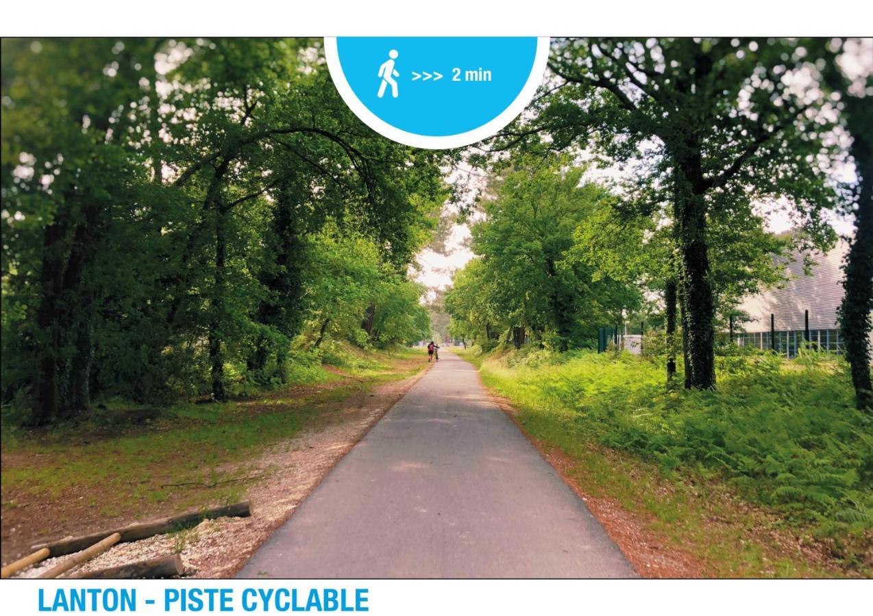 Appt Lanton Plage - Port 6 Voyageurs Esterno foto