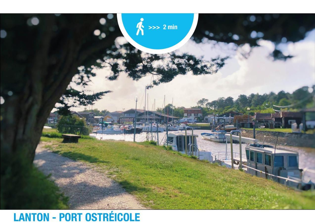 Appt Lanton Plage - Port 6 Voyageurs Esterno foto